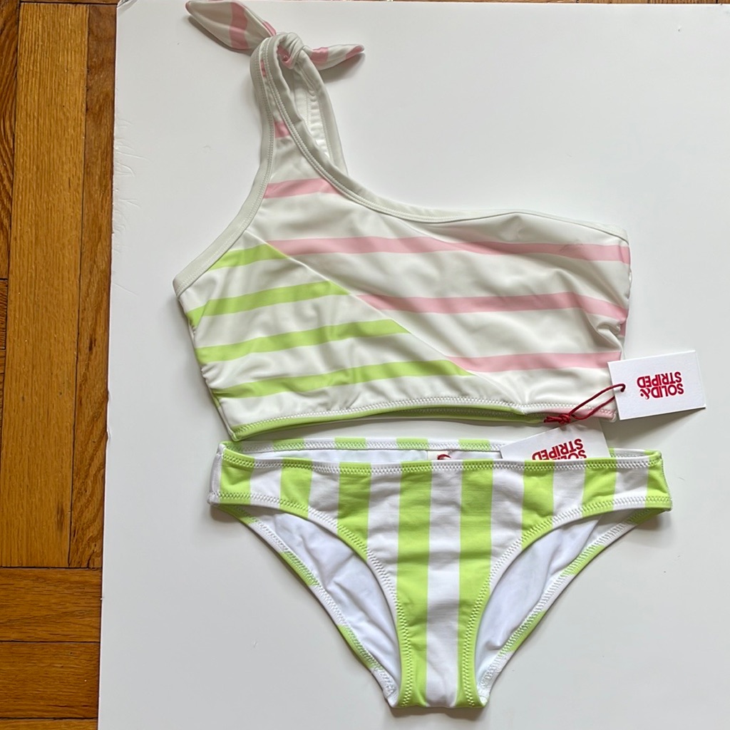 Solid & Striped Nwt Bikini Set